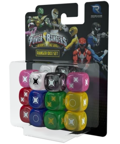 Power Rangers Heroes Of The Grid - Ranger Dice Set All Board Games
