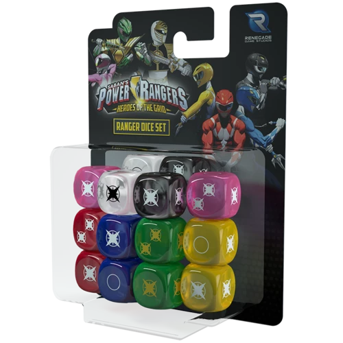 Power Rangers Heroes Of The Grid - Ranger Dice Set All Board Games 1 Power Rangers Heroes Of The Grid - Ranger Dice Set All Board Games