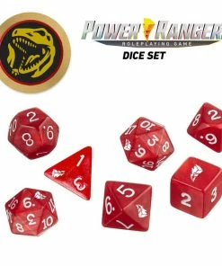 Ozzie Collectables Power Rangers RPG - Red Dice Set