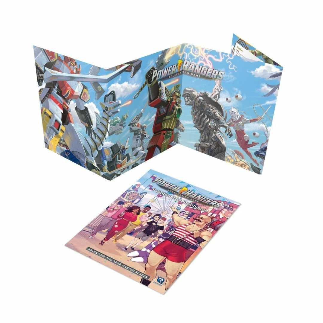 Ozzie Collectables Power Rangers RPG - A Glutton For Punishment Adventure Book And GM Screen All Board Games 1 Ozzie Collectables Power Rangers RPG - A Glutton For Punishment Adventure Book And GM Screen All Board Games