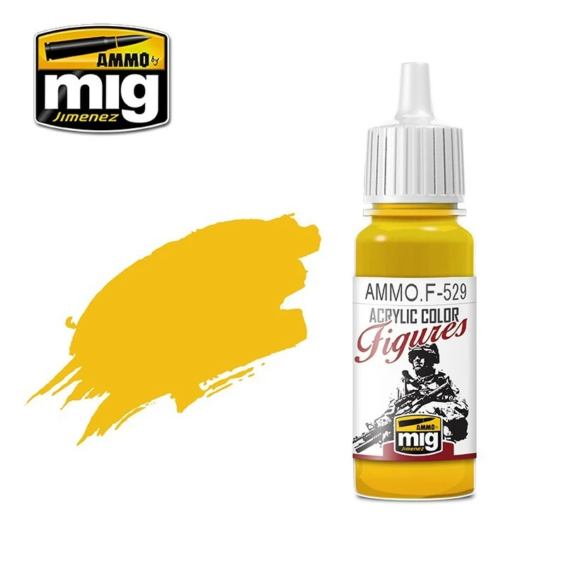 Ozzie Collectables All Board Games Ammo By MIG Figures Paints Pure Yellow 17ml 1 Ozzie Collectables All Board Games Ammo By MIG Figures Paints Pure Yellow 17ml