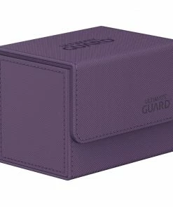 Ozzie Collectables Ultimate Guard Sidewinder 80+ Xenoskin Monocolor Purple Deck Box All Board Games