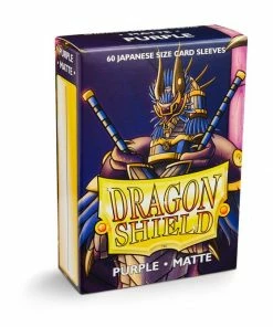 Ozzie Collectables Sleeves - Dragon Shield Japanese - Box 60 - Purple Matte All Board Games