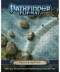 Pathfinder Accessories Flip Mat Clasics Falls & Rapids All Board Games