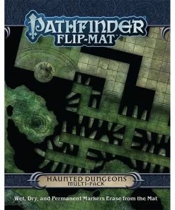 All Board Games Pathfinder Accessories Flip Mat Haunted Dungeons Multi-Pack