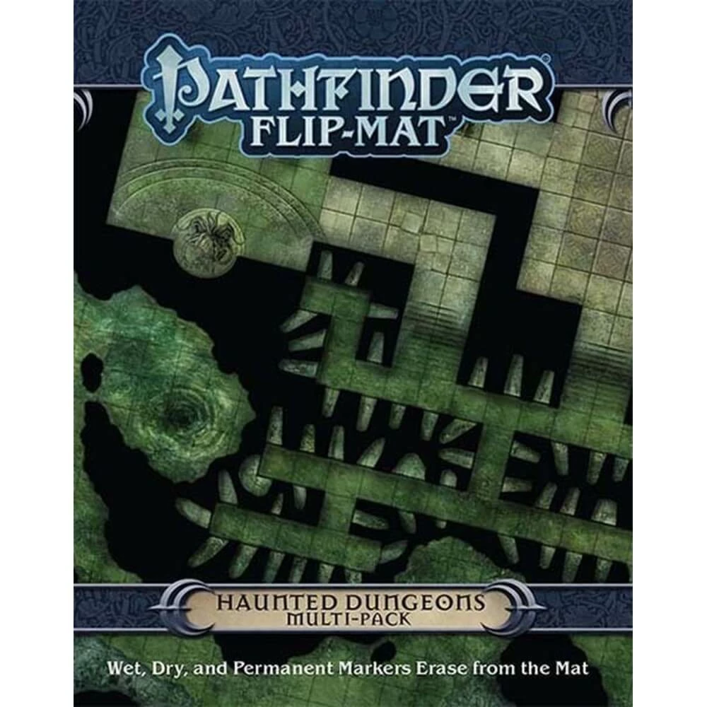 All Board Games Pathfinder Accessories Flip Mat Haunted Dungeons Multi-Pack 1 All Board Games Pathfinder Accessories Flip Mat Haunted Dungeons Multi-Pack