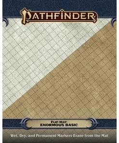 Pathfinder Second Edition Pathfinder Accessories Flip Mat: Enormous Basic All Board Games