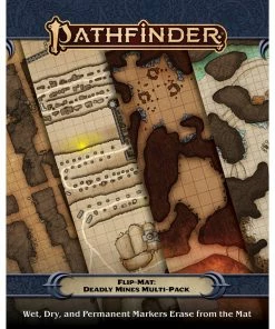 Pathfinder Second Edition Flip-Mat: Deadly Mines Multi-Pack