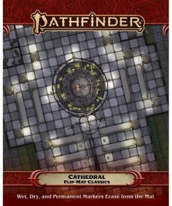 Pathfinder Accessories Flip Mat Classics Cathedral All Board Games