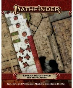 Pathfinder Second Edition Pathfinder Accessories Flip Mat Classics: Tavern Multi-Pack All Board Games