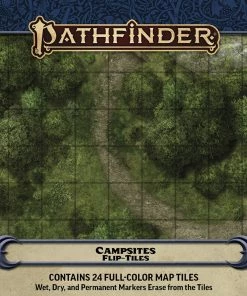 Pathfinder Accessories Flip Tiles Campsites All Board Games