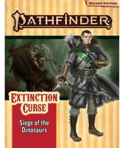 Pathfinder Second Edition Extinction Curse Adventure Path #4 Siege Of The Dinosaurs