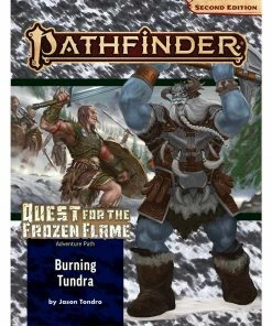 All Board Games Pathfinder Second Edition Adventure Path Quest For The Frozen Flame #3 Burning Tundra