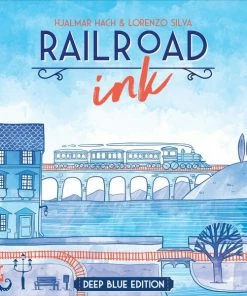 Ozzie Collectables Railroad Ink Deep Blue Edition All Board Games