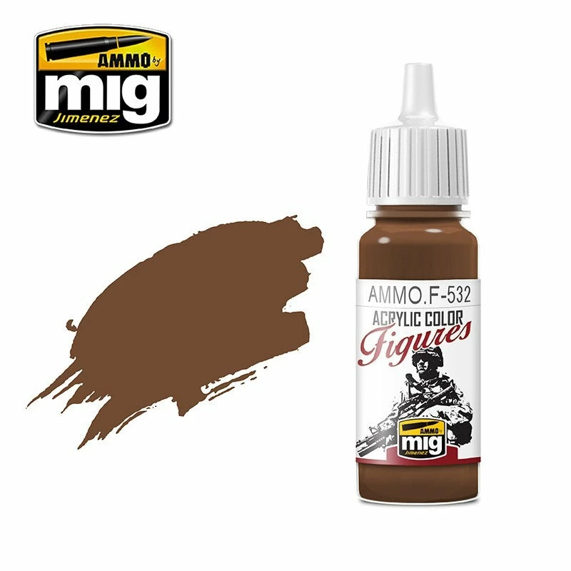 Ozzie Collectables Ammo By MIG Figures Paints Red Brown 17ml 1 Ozzie Collectables Ammo By MIG Figures Paints Red Brown 17ml