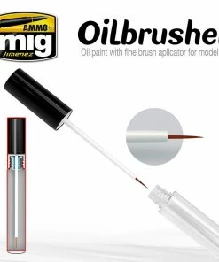 Ozzie Collectables Ammo By MIG Oilbrusher Red All Board Games