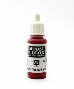 Ozzie Collectables All Board Games Vallejo Model Colour - Red 17 Ml