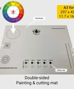 Ozzie Collectables Redgrass Painting Mat A3 – Cut Resistant