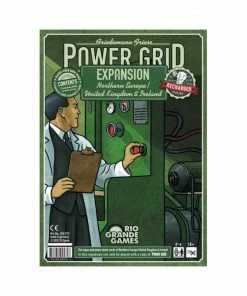 All Board Games Power Grid Northern Europe/UK & Ireland Recharged