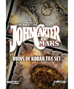 Ozzie Collectables John Carter Of Mars: Adventures: Ruins Of Korad Map Tiles All Board Games