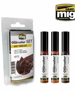 Ozzie Collectables Ammo By MIG Oilbrushers Flesh Tones Set