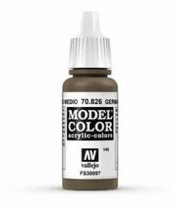 Ozzie Collectables All Board Games Vallejo Model Colour - German Cam Medium Brown 17 Ml