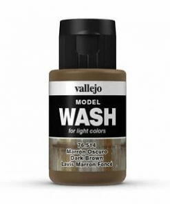 Ozzie Collectables Vallejo Model Wash - Dark Brown 35 Ml All Board Games