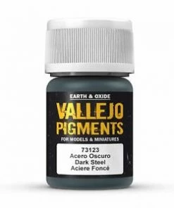 Ozzie Collectables Vallejo Pigments - Dark Steel 30 Ml All Board Games
