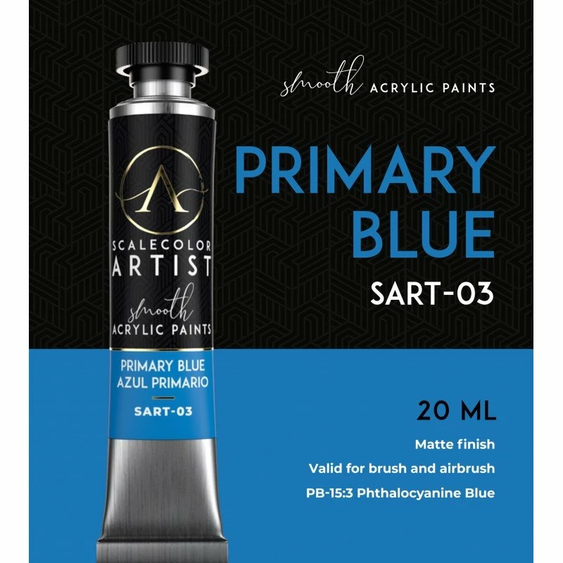 Ozzie Collectables Scale 75 Scalecolor Artist Primary Blue 20ml All Board Games 1 Ozzie Collectables Scale 75 Scalecolor Artist Primary Blue 20ml All Board Games