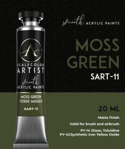 Ozzie Collectables Scale 75 Scalecolor Artist Moss Green 20ml