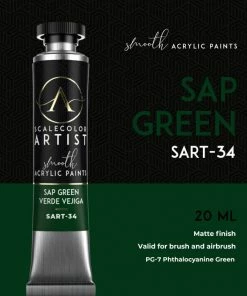 Ozzie Collectables All Board Games Scale 75 Scalecolor Artist Sap Green 20ml