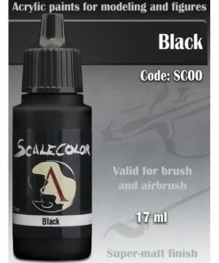 Ozzie Collectables Scale 75 Scalecolor Black 17ml