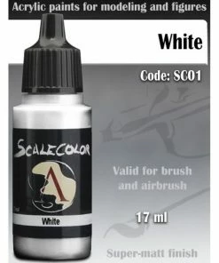 Ozzie Collectables Scale 75 Scalecolor White 17ml All Board Games