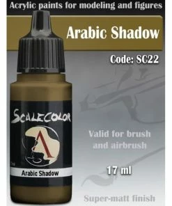 Ozzie Collectables Scale 75 Scalecolor Arabic Shadow 17ml All Board Games