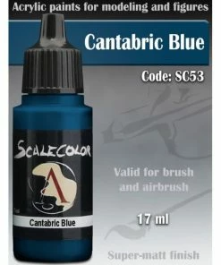 Ozzie Collectables Scale 75 Scalecolor Cantabric Blue 17ml All Board Games