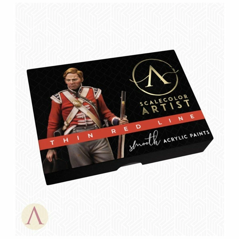 Ozzie Collectables Scale 75 Scalecolor Artist Thin Red Line Paint Set 1 Ozzie Collectables Scale 75 Scalecolor Artist Thin Red Line Paint Set