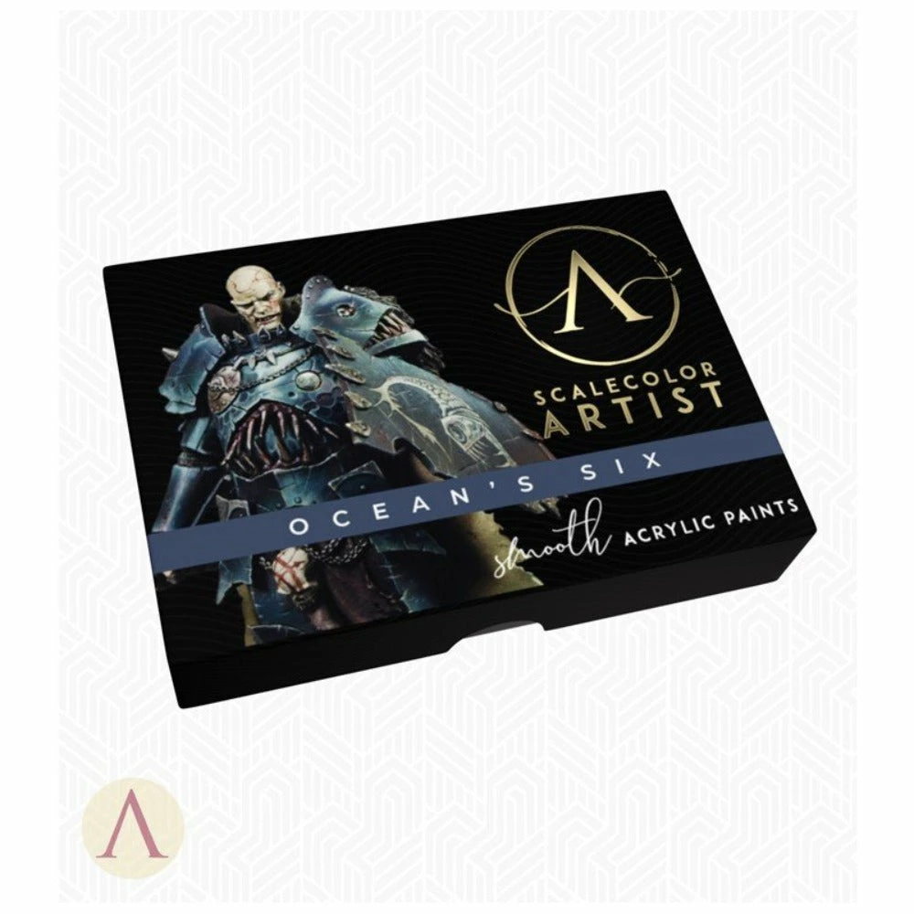 Ozzie Collectables All Board Games Scale 75 Scalecolor Artist Ocean's Six Paint Set 1 Ozzie Collectables All Board Games Scale 75 Scalecolor Artist Ocean's Six Paint Set