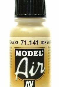 Ozzie Collectables Vallejo Model Air - IDF Sand Gray 73 17 Ml