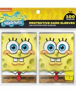 Ozzie Collectables Card Sleeves: SpongeBob SquarePants - 100 Count All Board Games