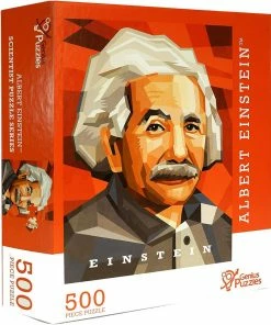 Ozzie Collectables All Board Games Scientist Jigsaw Puzzle Series Albert Einstein