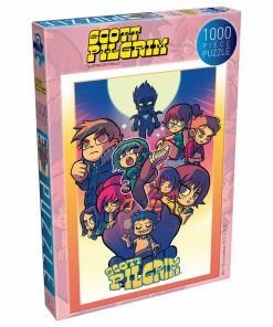 Ozzie Collectables Renegade Jigsaw Puzzles: Scott Pilgrim #3: Movie Style Poster All Board Games