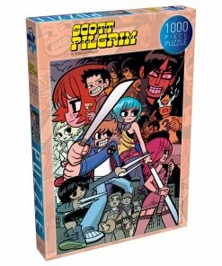 Ozzie Collectables Renegade Jigsaw Puzzles: Scott Pilgrim #4: Colorful Collage