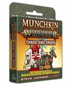 Ozzie Collectables Munchkin Warhammer Age Of Sigmar Chaos And Order All Board Games