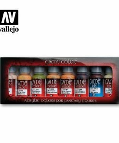 Ozzie Collectables Vallejo Game Colour - Skintones 8 Colour Set All Board Games