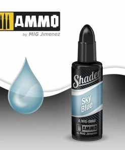 Ozzie Collectables All Board Games Ammo By MIG Shader Sky Blue 10ml