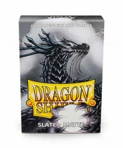 Ozzie Collectables All Board Games Sleeves - Dragon Shield Japanese - Box 60 - Slate Matte