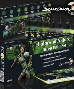 Ozzie Collectables Scale 75 Scalecolor Colours And Nature Paint Set All Board Games