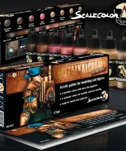 Ozzie Collectables Scale 75 Scalecolor Metal N' Alchemy Copper Series Paint Set