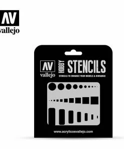 Ozzie Collectables Vallejo Stencils - Air Markings - Access Trap Doors