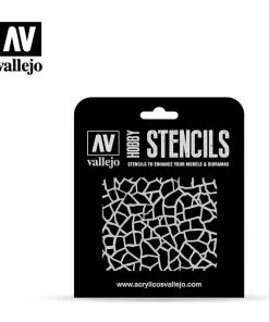 Ozzie Collectables All Board Games Vallejo Stencils - Camouflages - Giraffe Camo WWII